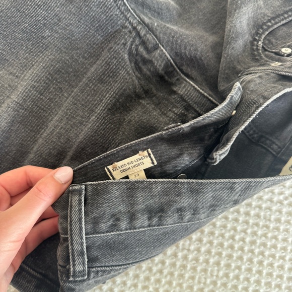 Madewell Black Jean Shorts - Picture 4 of 4